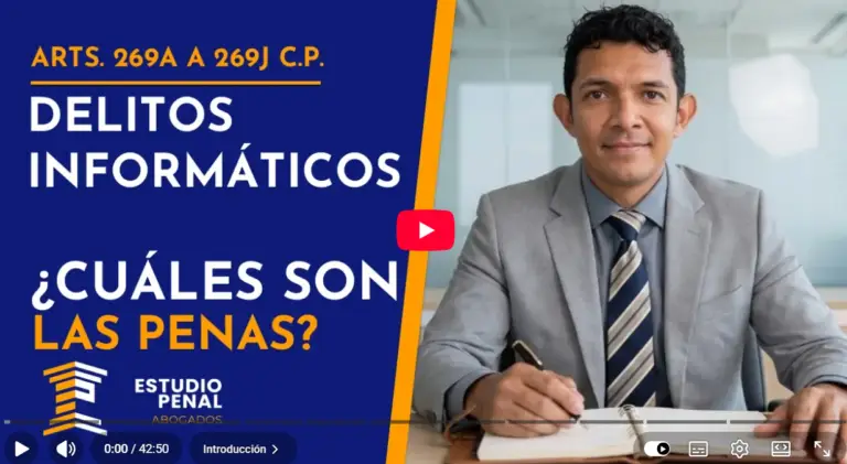Abogado Luis Andrés González Rivera explica en youtube uno a uno los delitos informáticos